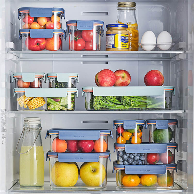 Hộp Đựng Thực Phẩm LocknLock Bisfree Modular Plus Nhiều Size, Nhựa Tritan - Màu xanh Navy image number null